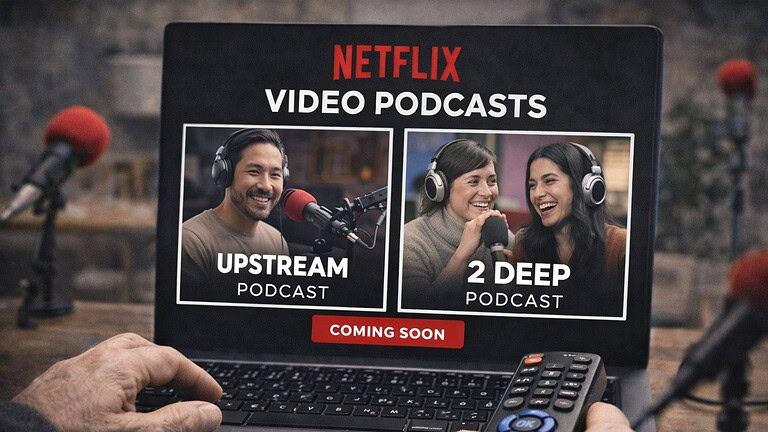 Netflix apre ai video podcast: due format originali pronti al debutto