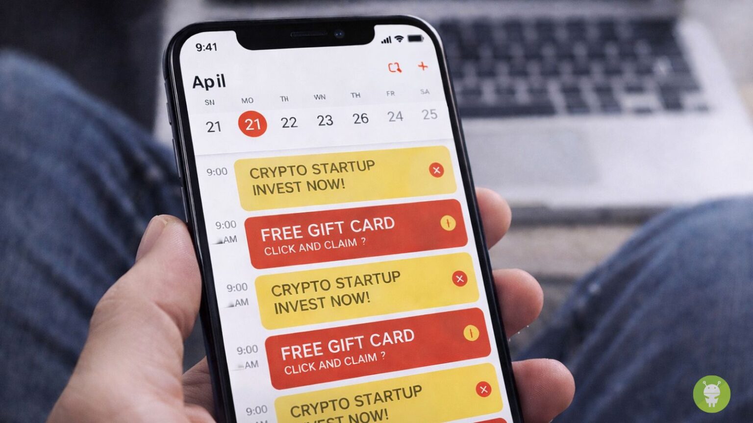 Calendari condivisi e inviti automatici: lo spam che entra senza fare rumore