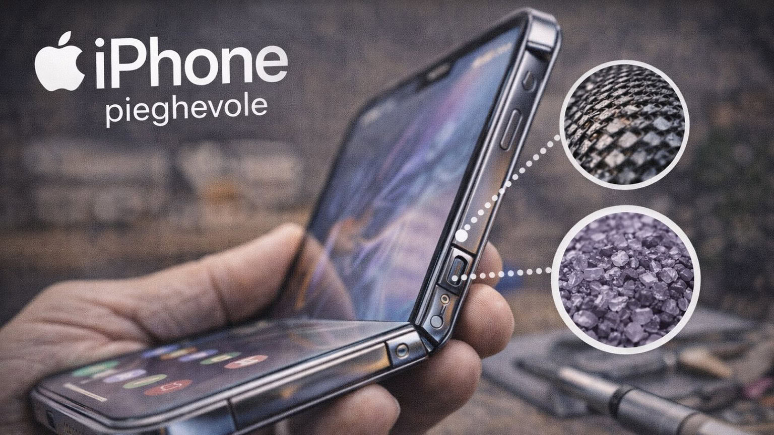 iPhone pieghevole, Apple studia materiali inediti per cerniera e telaio