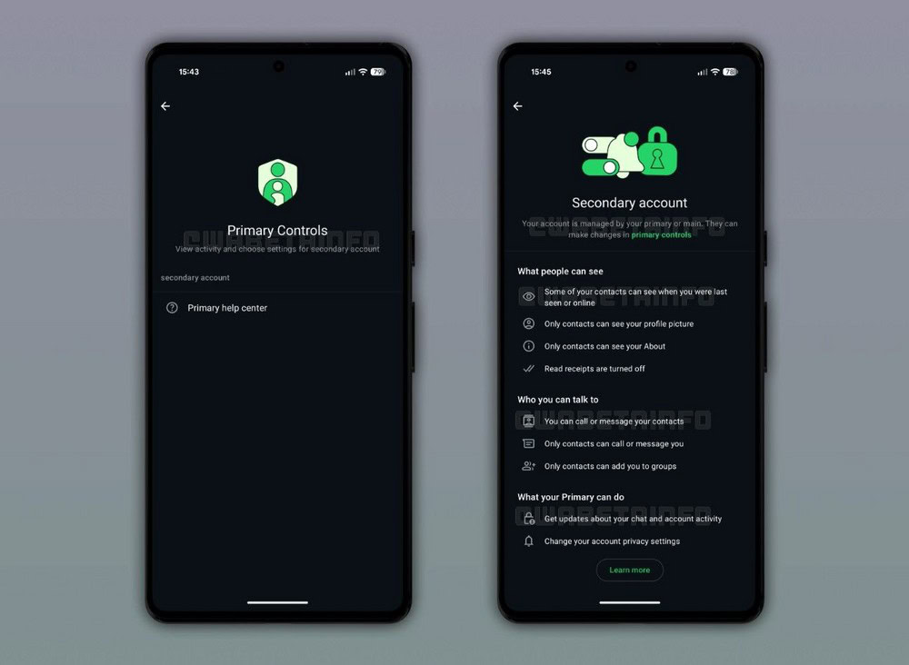 WhatsApp per Android si aggiorna: ecco i controlli parentali nella beta WhatsApp per Android si aggiorna: ecco i controlli parentali nella beta