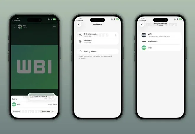 WhatsApp Aggiornamenti di Stato iOS