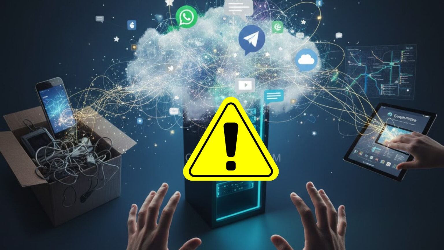 Backup delle chat di messaggistica: quando le conversazioni finiscono dove non si pensa