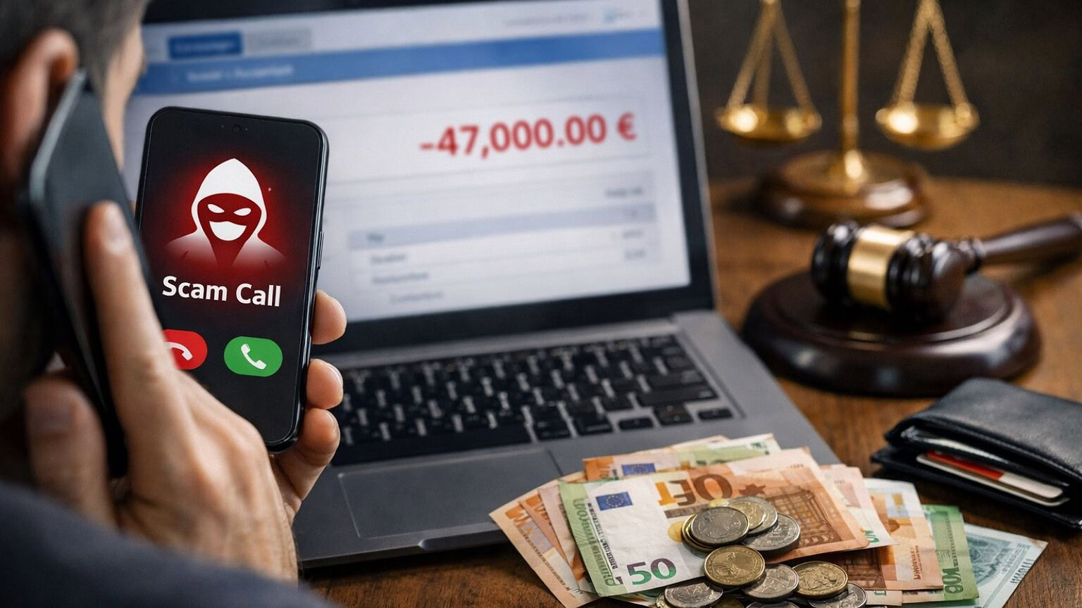 Truffe telefoniche: conto svuotato e rimborso da 47 mila euro, il caso fa scuola