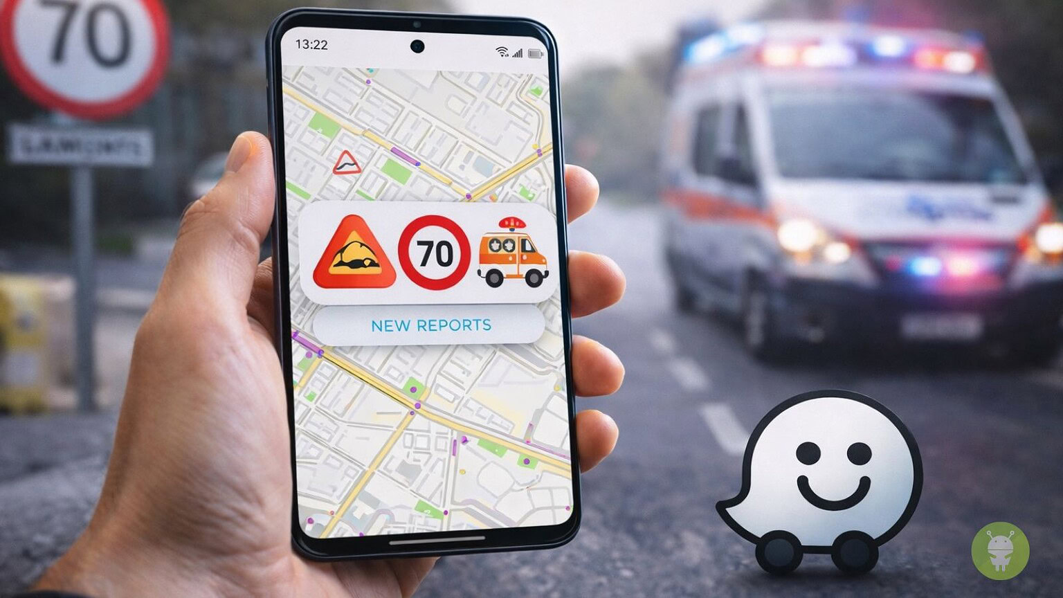 Waze introduce nuove segnalazioni: dossi, limiti e altro ancora
