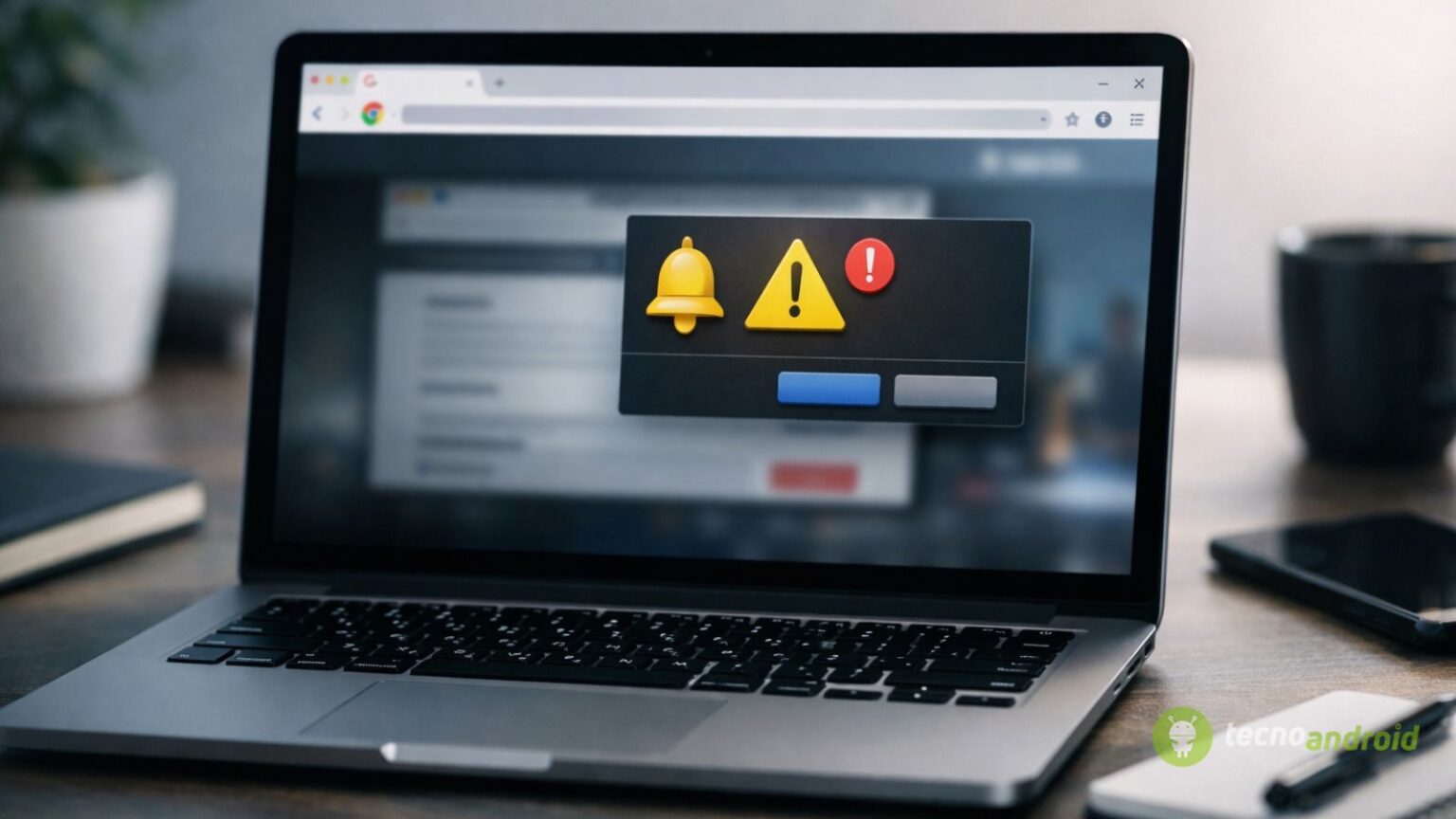 Notifiche push ingannevoli dal browser: quando l’avviso arriva dal sito sbagliato