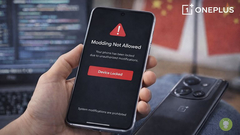 OnePlus avvia in Cina una stretta anti-modding senza precedenti