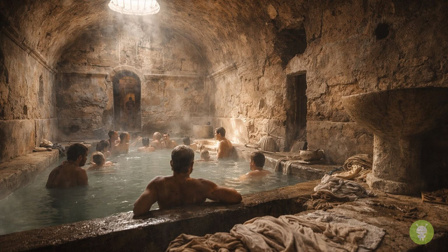 Pompei e le prime terme: niente tecnologia e zero igiene
