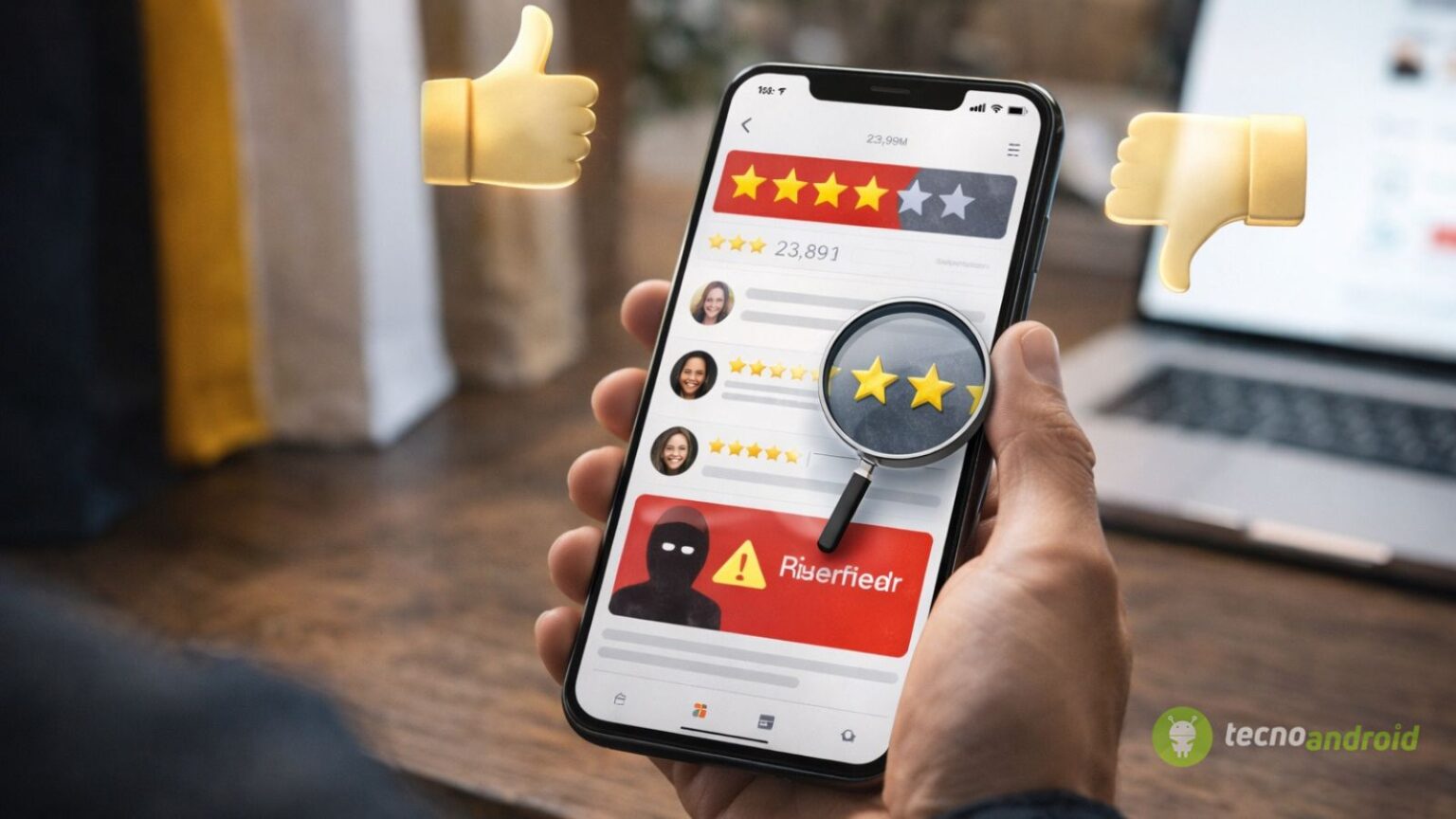 Recensioni false sugli store: come orientano le scelte e perché sono un rischio