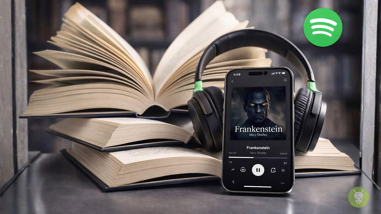 Spotify: in arrivo la sincronizzazione tra libri cartacei e audiolibri