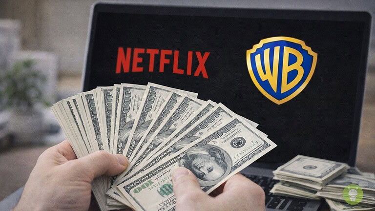 Netflix accelera su Warner: l’offerta diventa tutta in contanti