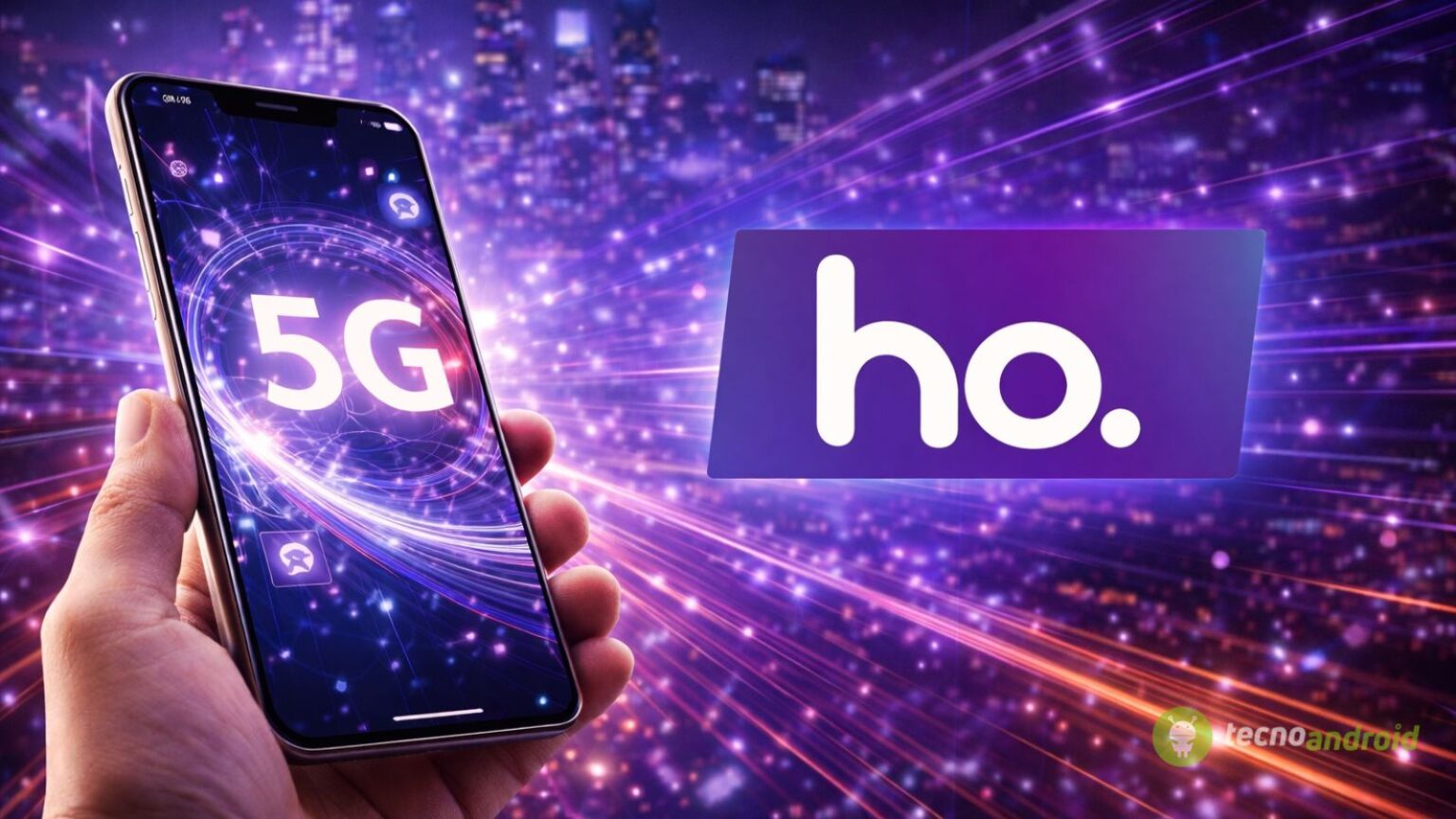 ho. Mobile continua con 150 giga in 5G e primo mese incluso