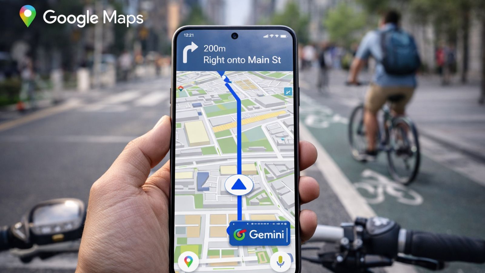 Google Maps, Gemini anche nella navigazione a piedi e in bicicletta