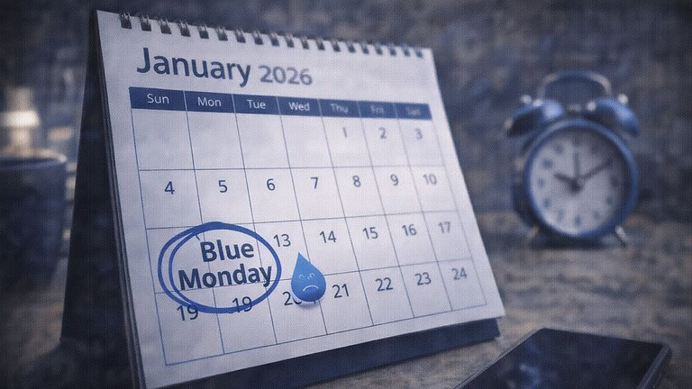Blue Monday 2026, perché continua a tornare anche se nasce dal marketing