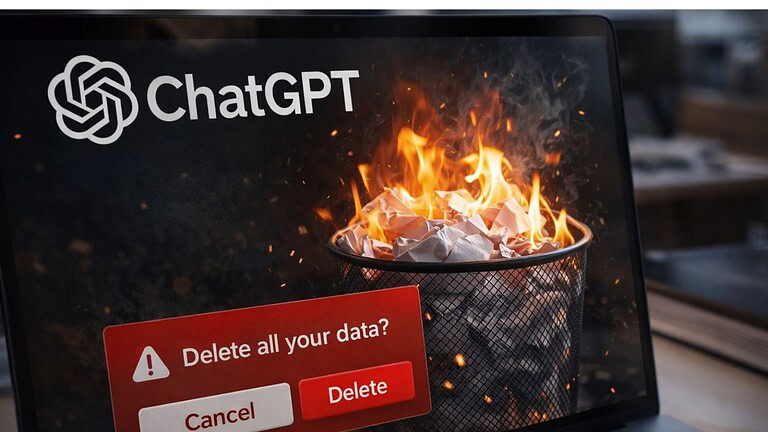 ChatGPT, basta un click per cancellare il lavoro di anni: il caso accende l'allarme