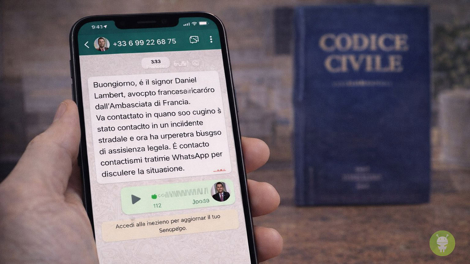 WhatsApp sotto attacco: la truffa dell’avvocato francese è pericolosa