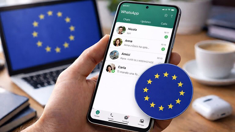 WhatsApp, per l'UE è tra le grandi piattaforme: cosa cambia da maggio