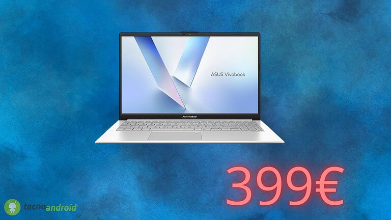 Amazon, che regalo: Asus Vivobook Go 15 a prezzo da SALDO