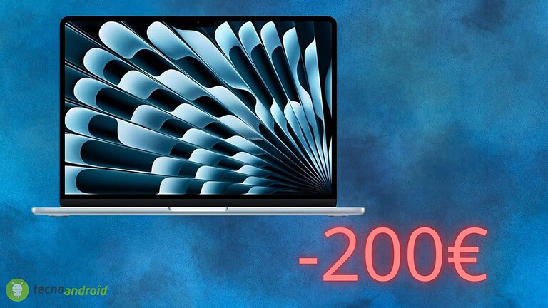 Apple MacBook Air: sconto imperdibile di 250 euro su Amazon