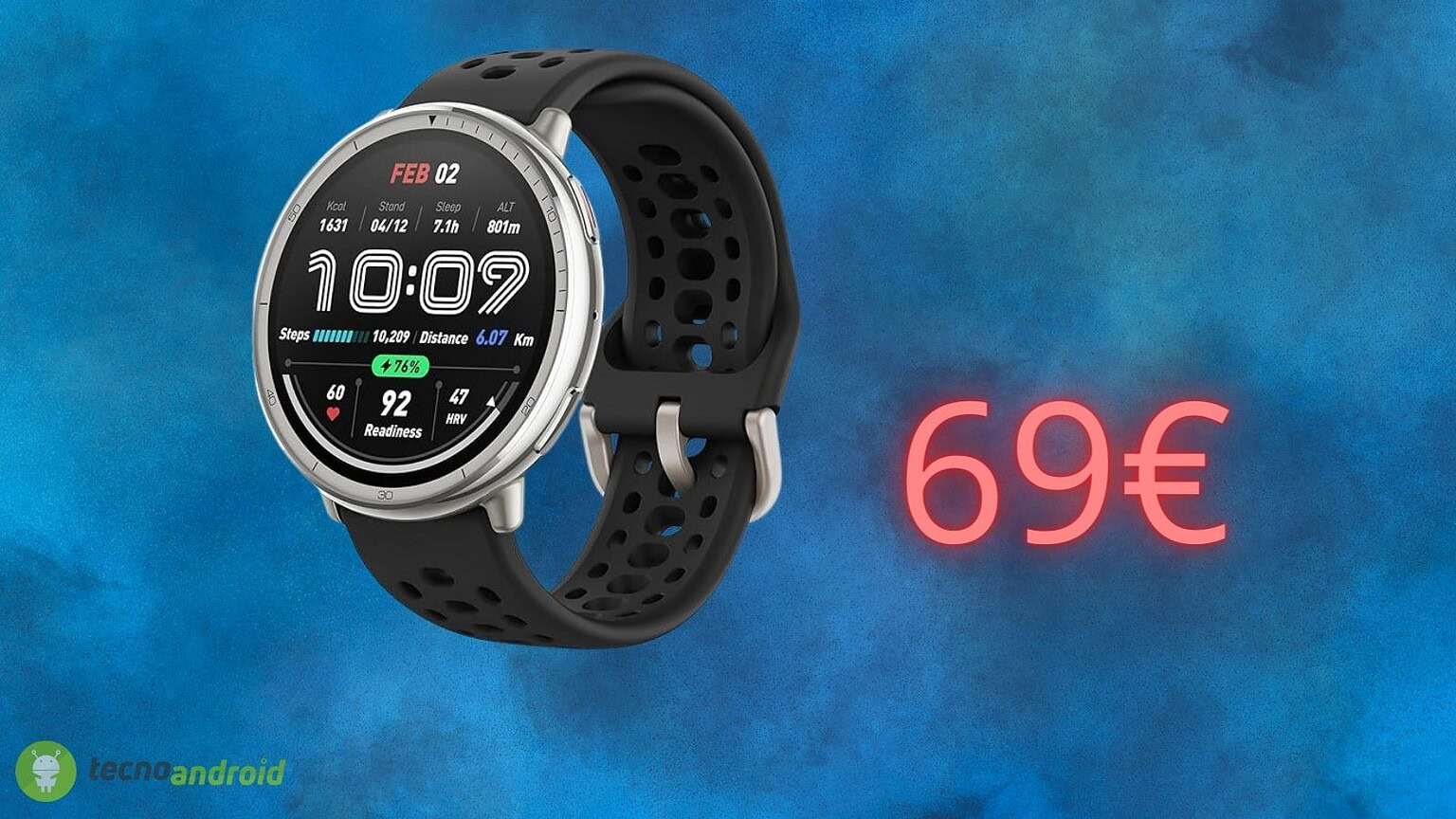 Amazfit Active 2, che occasione con lo sconto AMAZON
