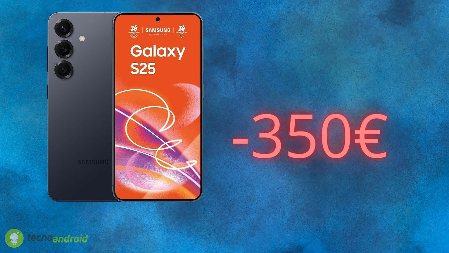 Amazon SPETTACOLARE con lo sconto sul Samsung Galaxy S25