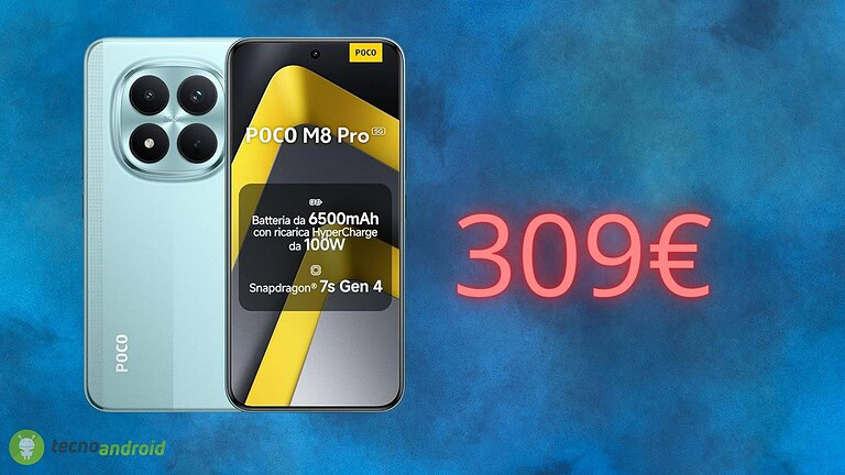 POCO M8 Pro: prezzo IRRISORIO oggi su Amazon