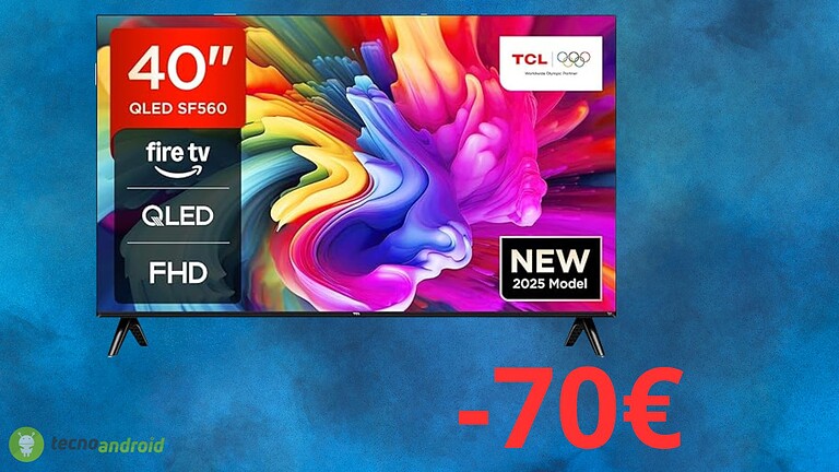 Amazon: sconto imperdibile sulla smart TV di TCL
