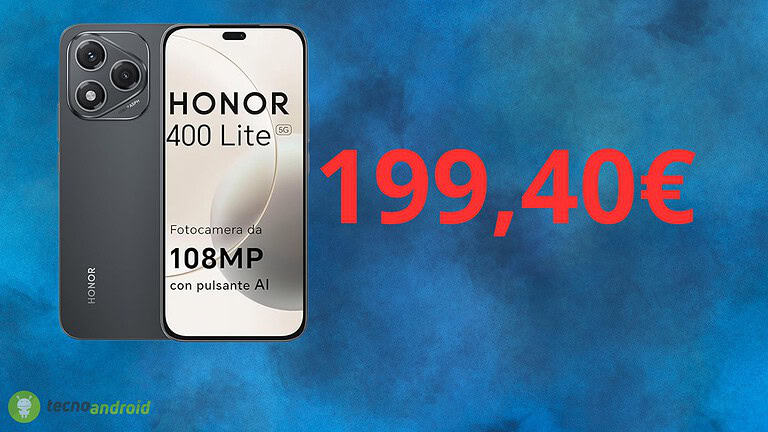 Honor 400 Lite è da acquistare subito a questo prezzo ridicolo su Amazon