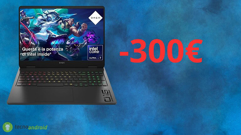Amazon: spettacolare offerta sul notebook HP OMEN 16
