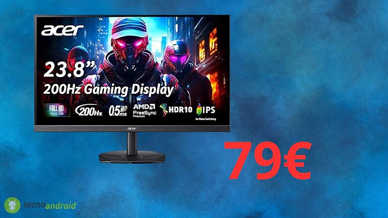 Monitor da gaming ACER Nitro a soli 79 euro su Amazon