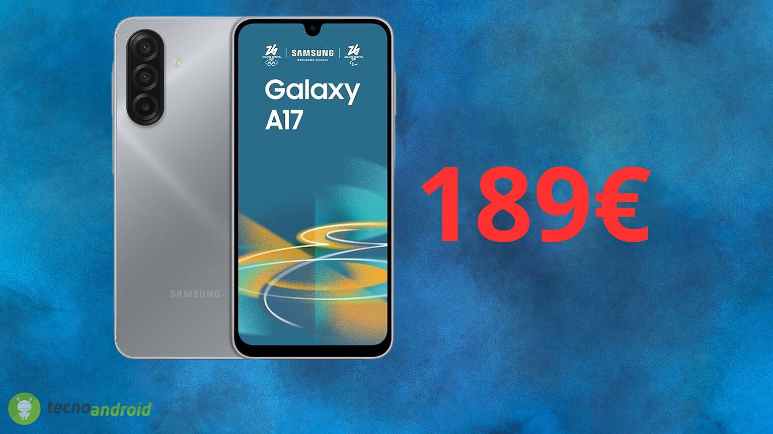 Samsung Galaxy A17: sconto shock oggi solo su Amazon