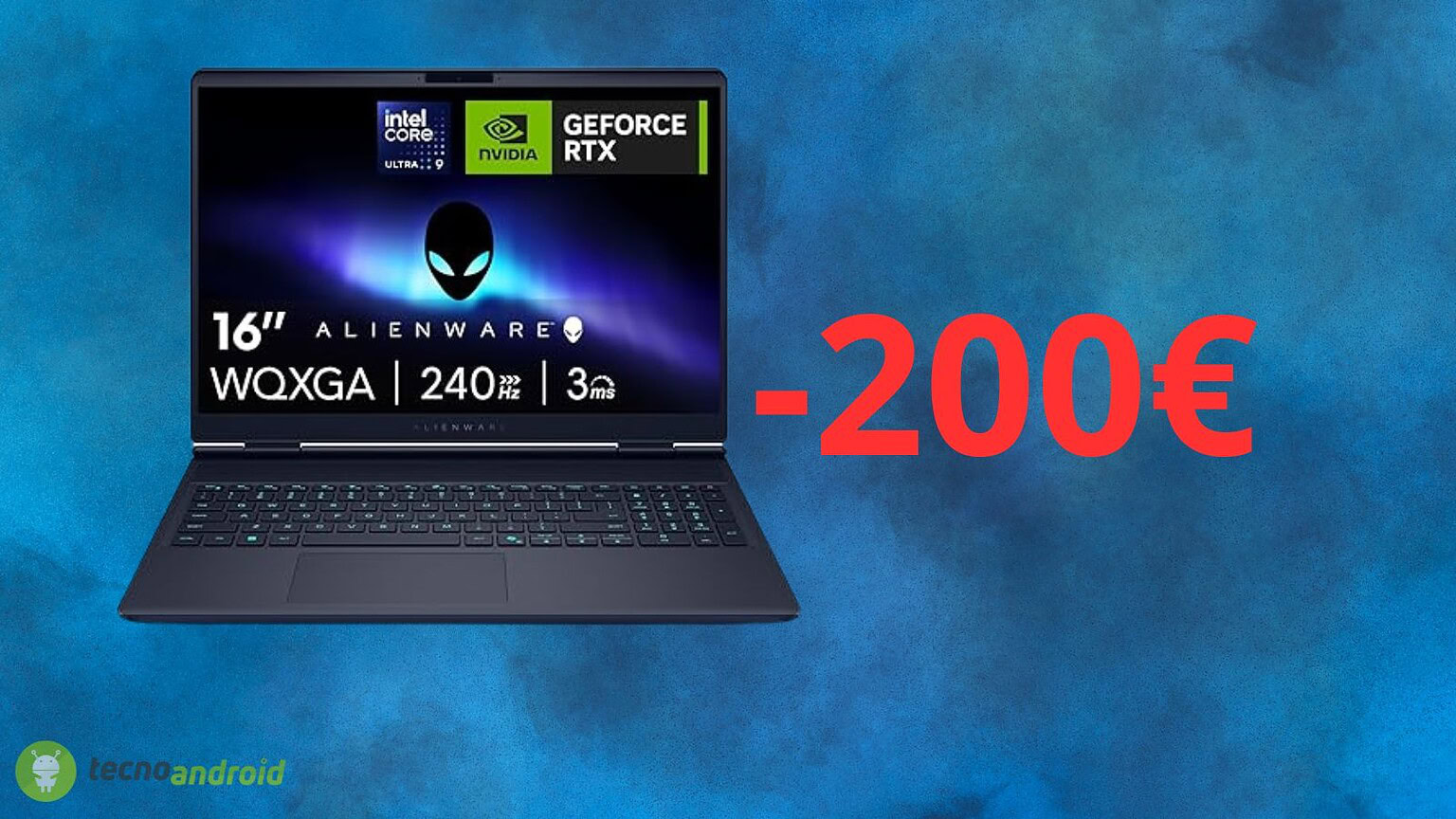 Amazon: incredibile offerta sul notebook da gaming Alienware 16x