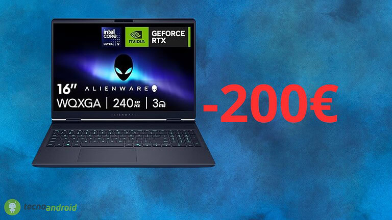 Amazon: incredibile offerta sul notebook da gaming Alienware 16x
