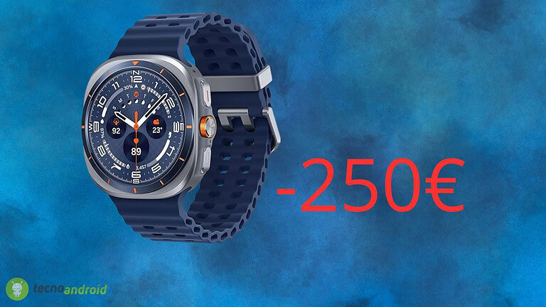 Samsung Galaxy Watch Ultra: ecco uno sconto FOLLE di 250 euro su Amazon