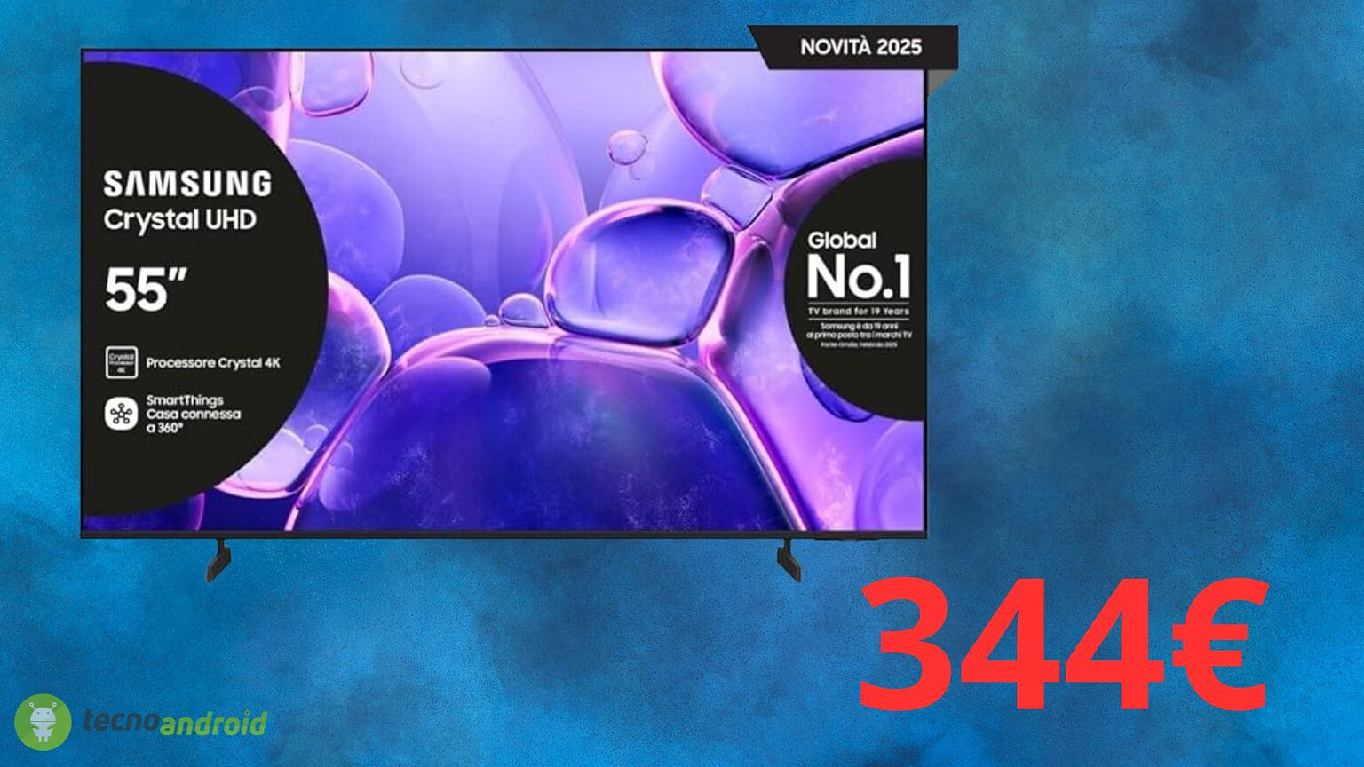 Amazon: spesa IMPAZZITA per l'acquisto di questa smart TV Samsung