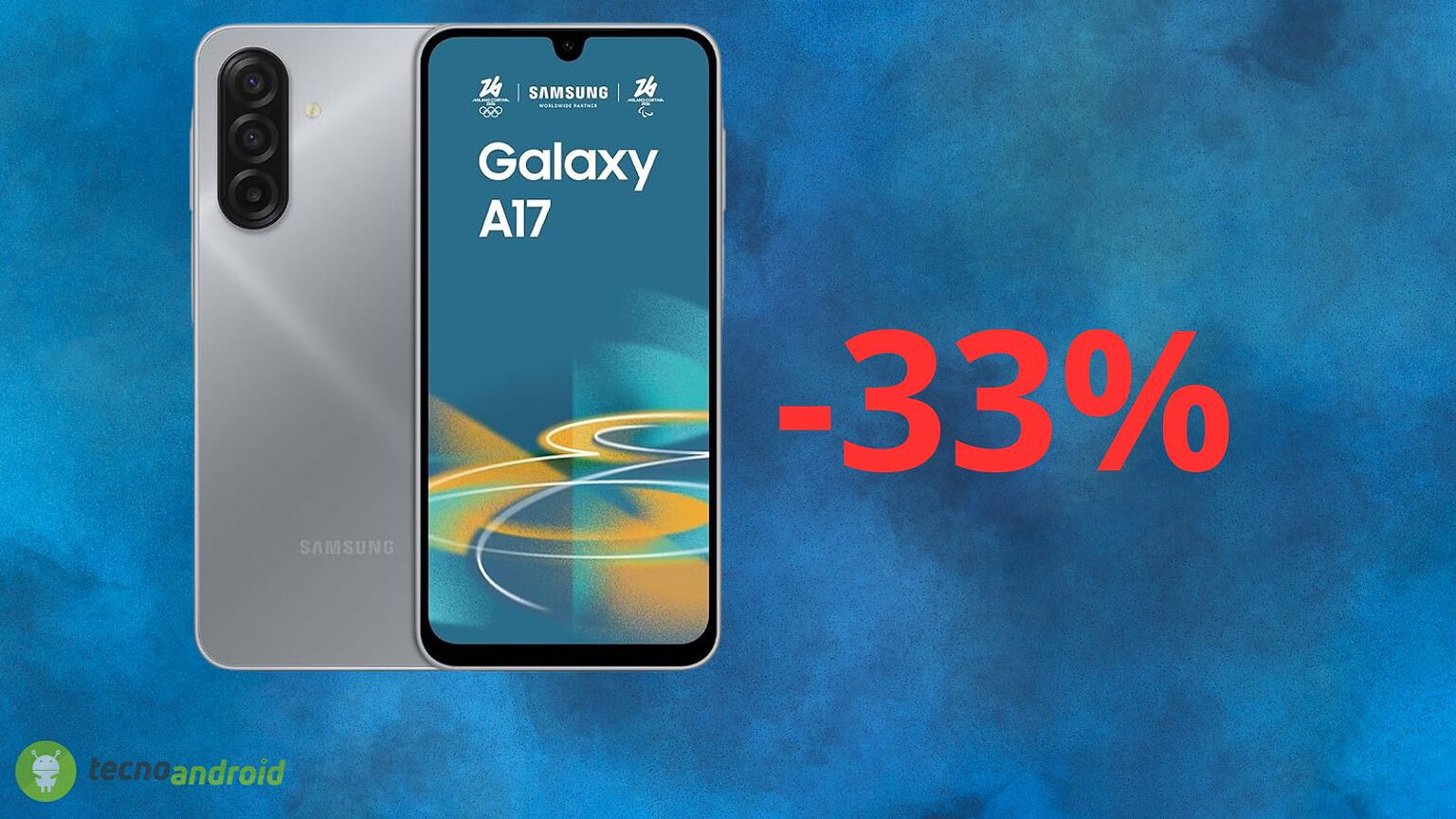 Samsung Galaxy A17: lo sconto di Amazon è assurdo, oltre il 33% in meno