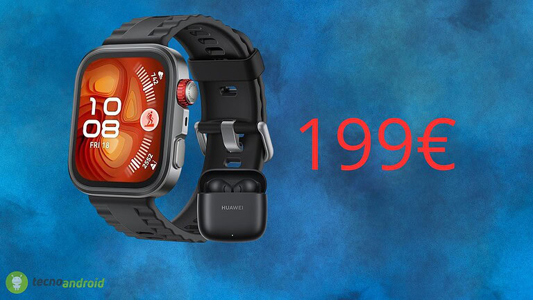 Amazon, regalo ASSURDO con lo Huawei Watch Fit4 Pro: scopritelo subito