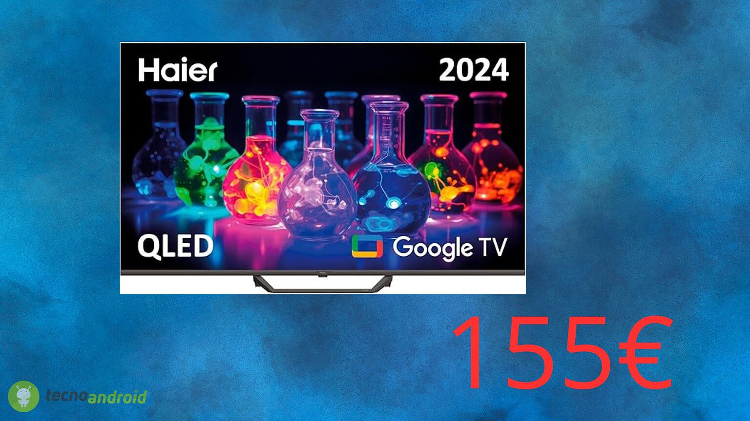 Amazon spezza il prezzo della smart TV Haier: costa solo 155 euro