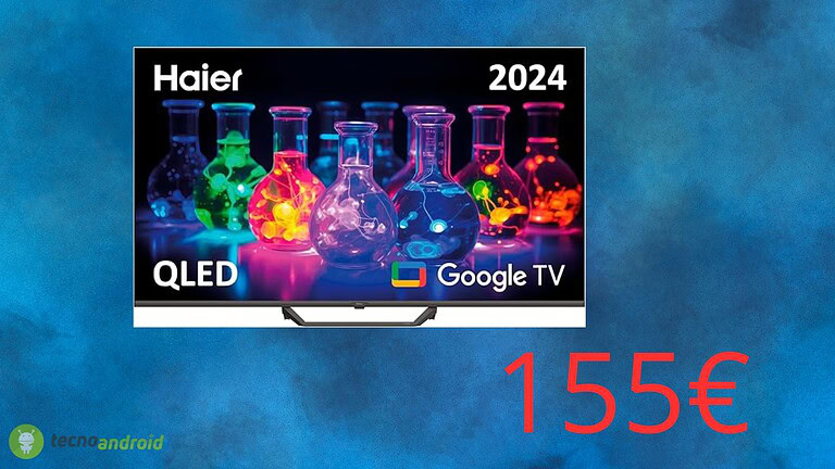 Amazon spezza il prezzo della smart TV Haier: costa solo 155 euro