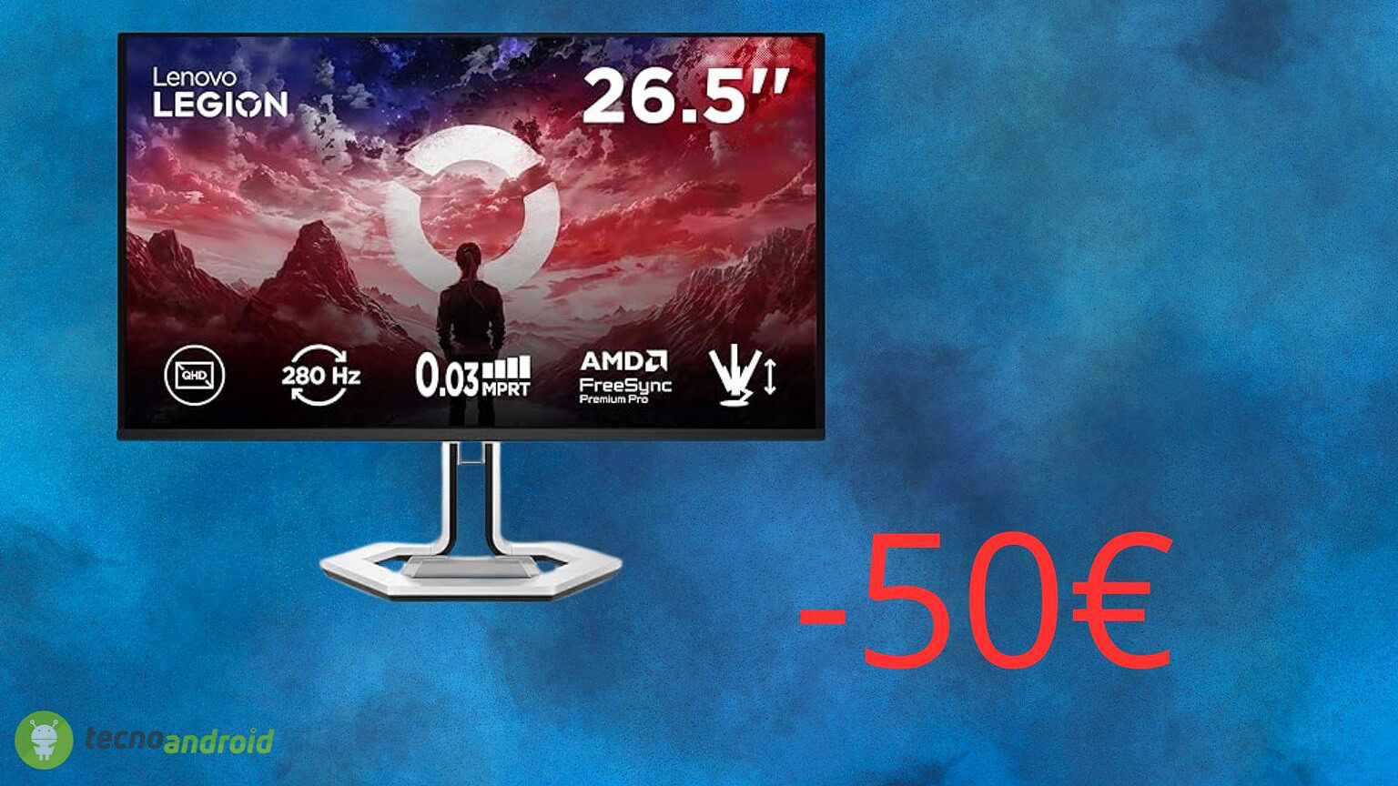 Amazon ASSURDA con il monitor da gaming Lenovo in sconto folle