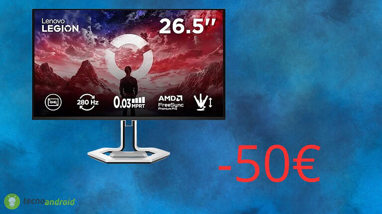 Amazon ASSURDA con il monitor da gaming Lenovo in sconto folle