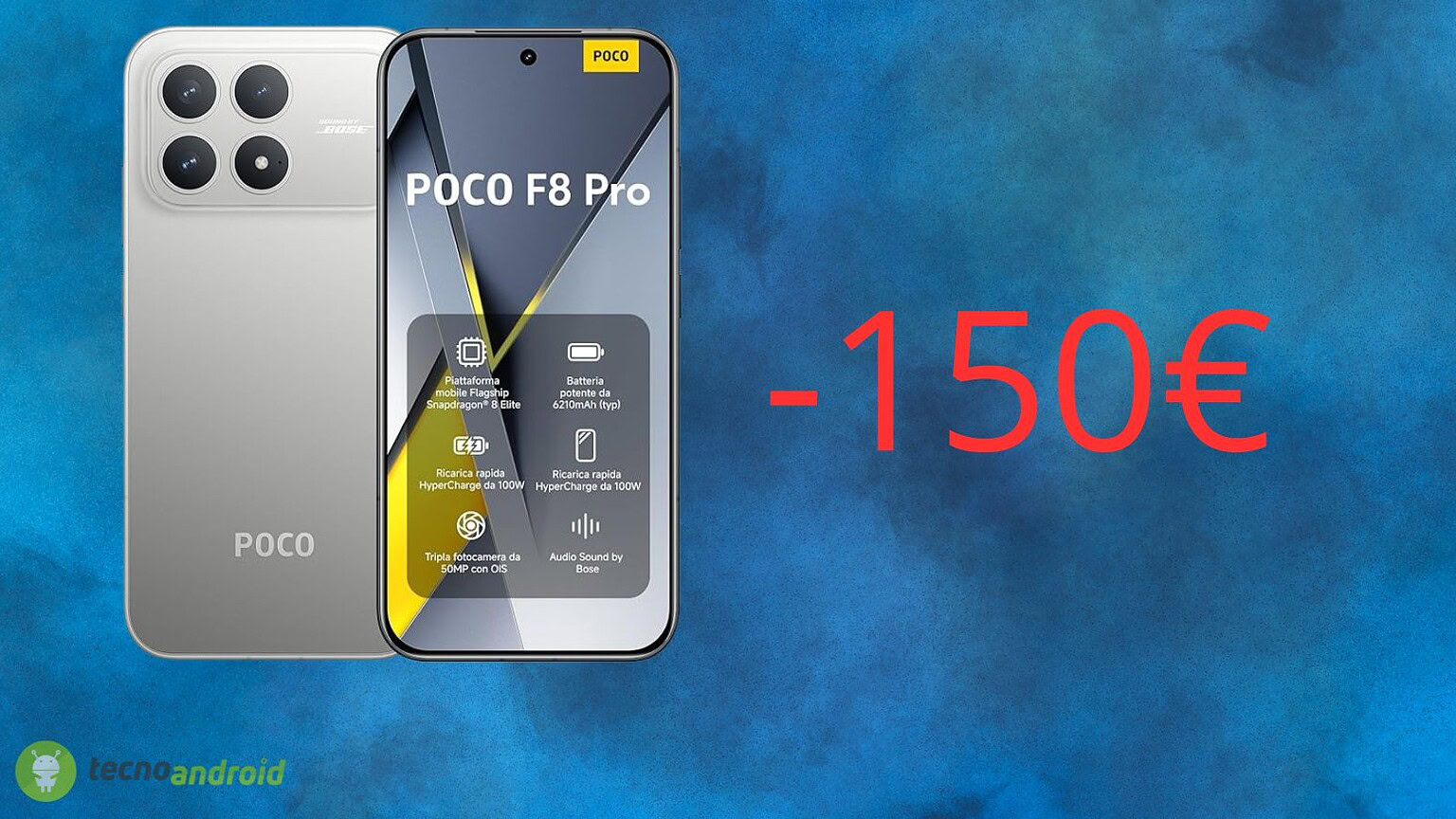 Amazon IMPAZZISCE con lo sconto sul POCO F8 Pro