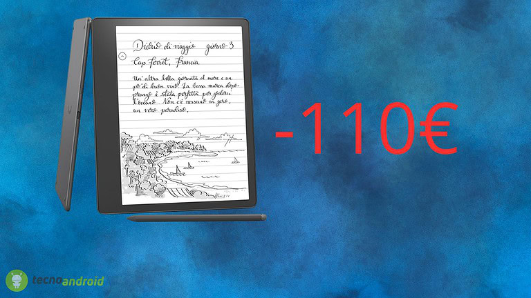 Amazon Kindle Scribe: un prezzo così basso non si era mai visto