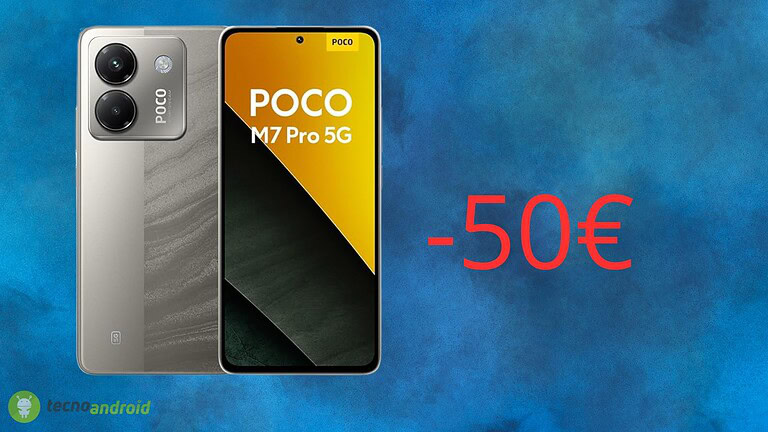 Amazon: il prezzo di POCO M7 Pro è da URLO solo oggi