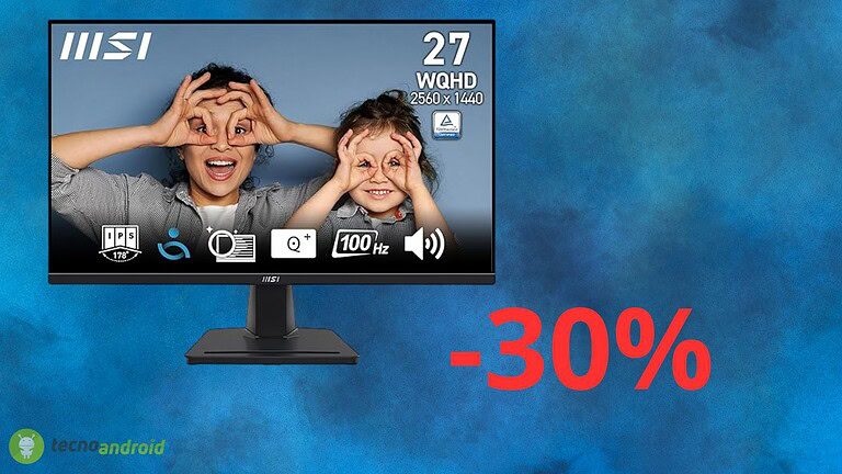 Amazon: acquistate a prezzo folle il monitor MSI da 27"