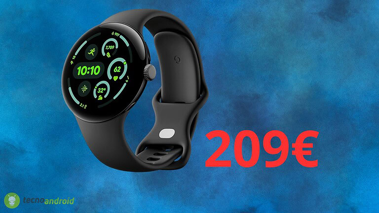 Google Pixel Watch 3 crolla su Amazon: sconto del 53% da non perdere