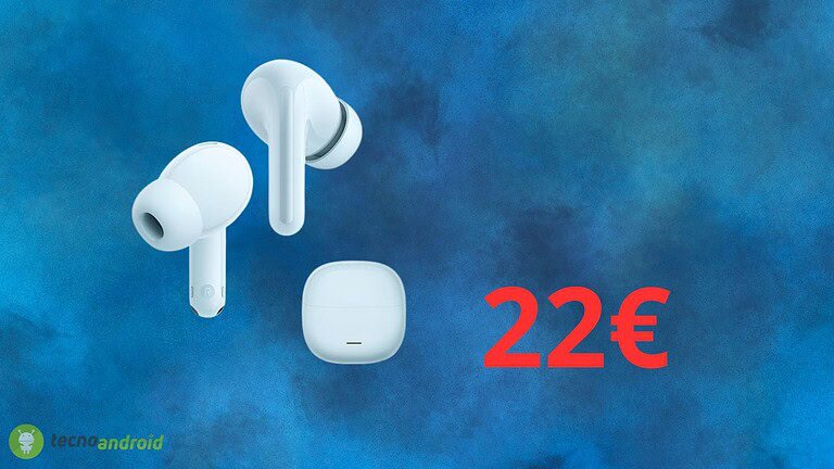 Redmi Buds 8 Lite costano solo 22 euro su Amazon oggi
