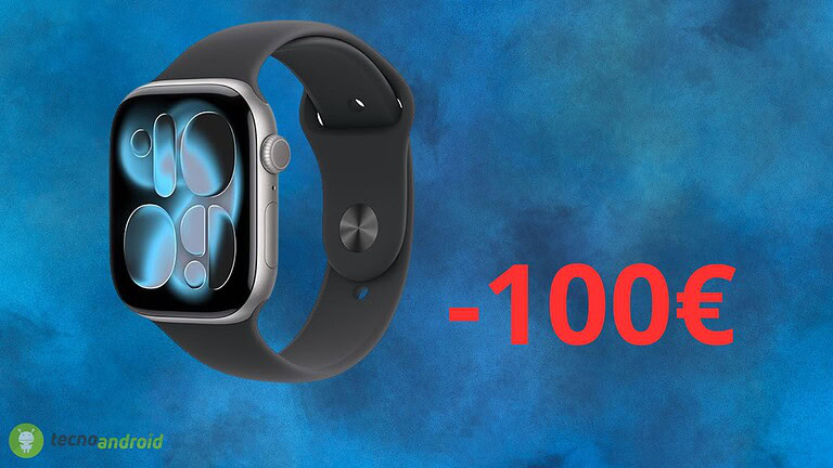 Apple Watch Series 11: sconto di 100 euro IMPERDIBILE su Amazon
