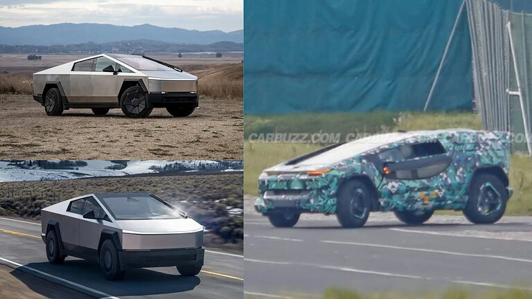 No, non è il Cybertruck: un nuovo modello elettrico compare sulle strade