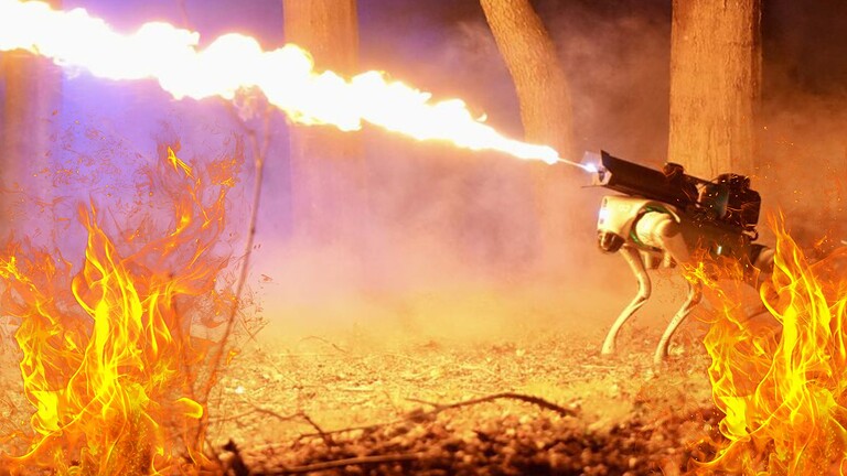 robot incendi