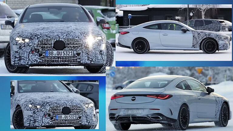 Mercedes CLE: il facelift svelato dalle foto spia
